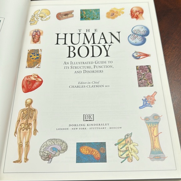 DK Hardcover Nonfiction Book: The Human Body Illustrated Guide 1995 EC - Picture 2 of 11